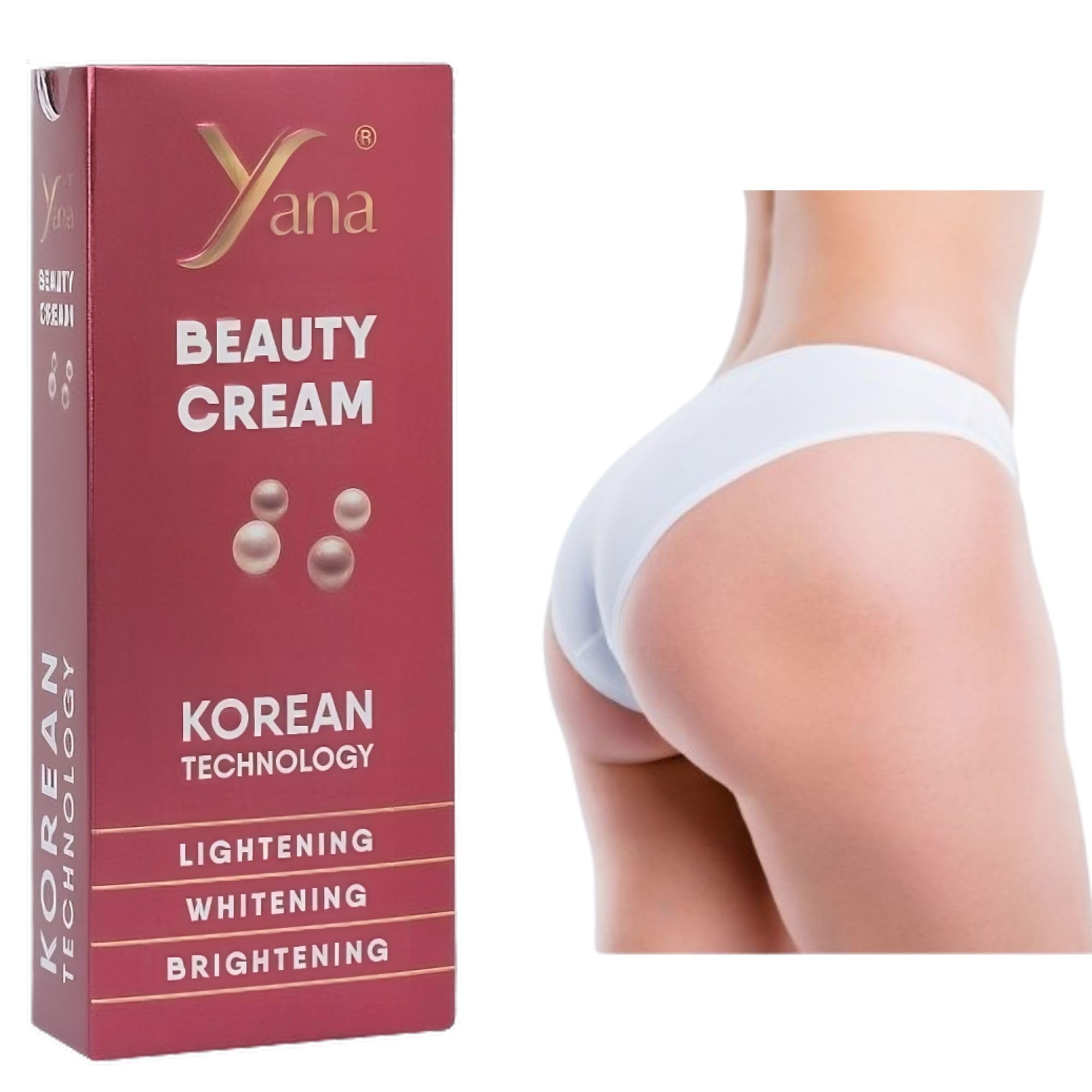 Amazon | Yana Beauty 色素沈着除去ナイトクリーム（韓国製）｜ヒップ