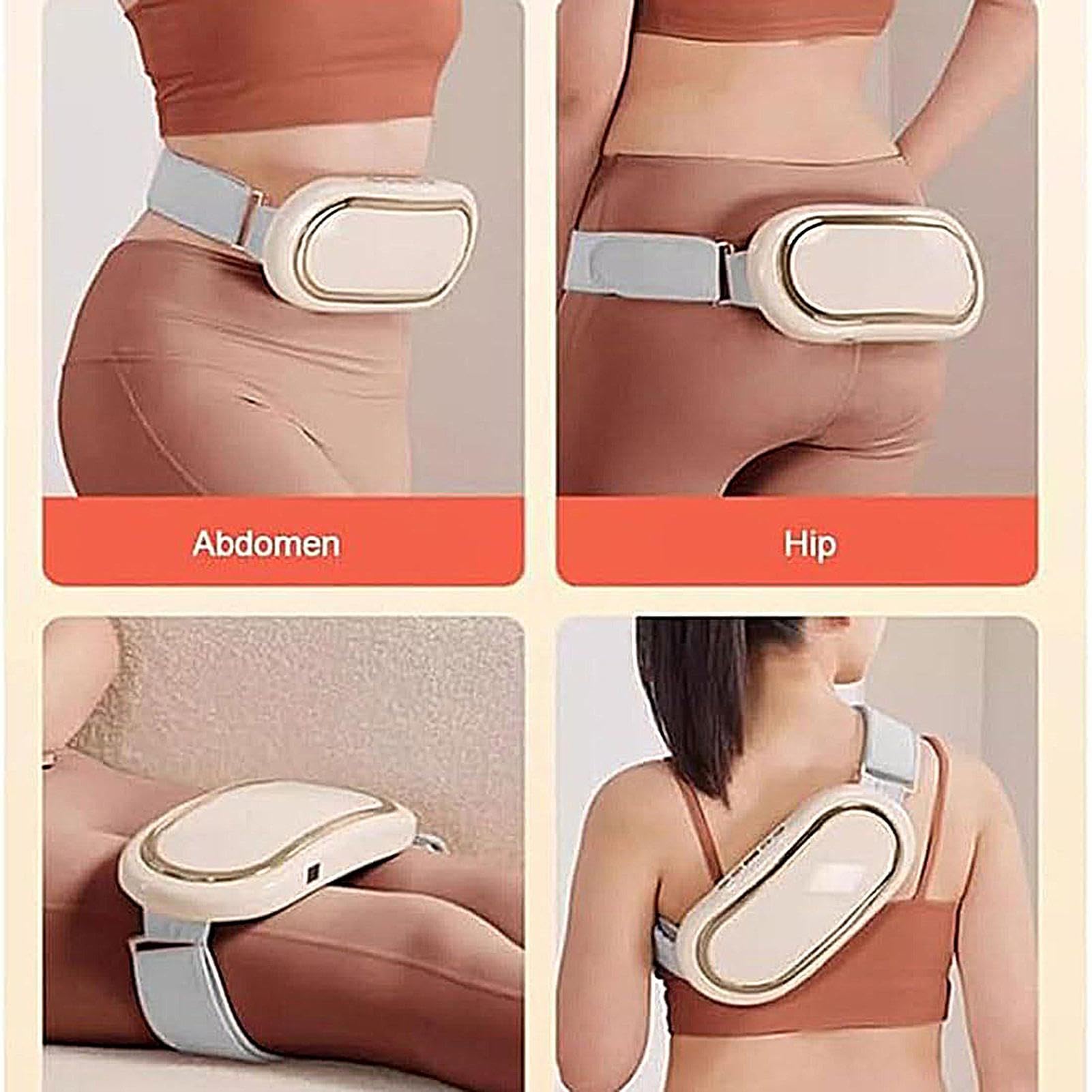 Ceinture Reductrice Ventre Plat,Équipement de Fitness Électrique pour Abdominaux | Ceinture Massante Amincissante Sans Fil Portable pour Développement Musculaire Brûlage de Graisse et Sculpture