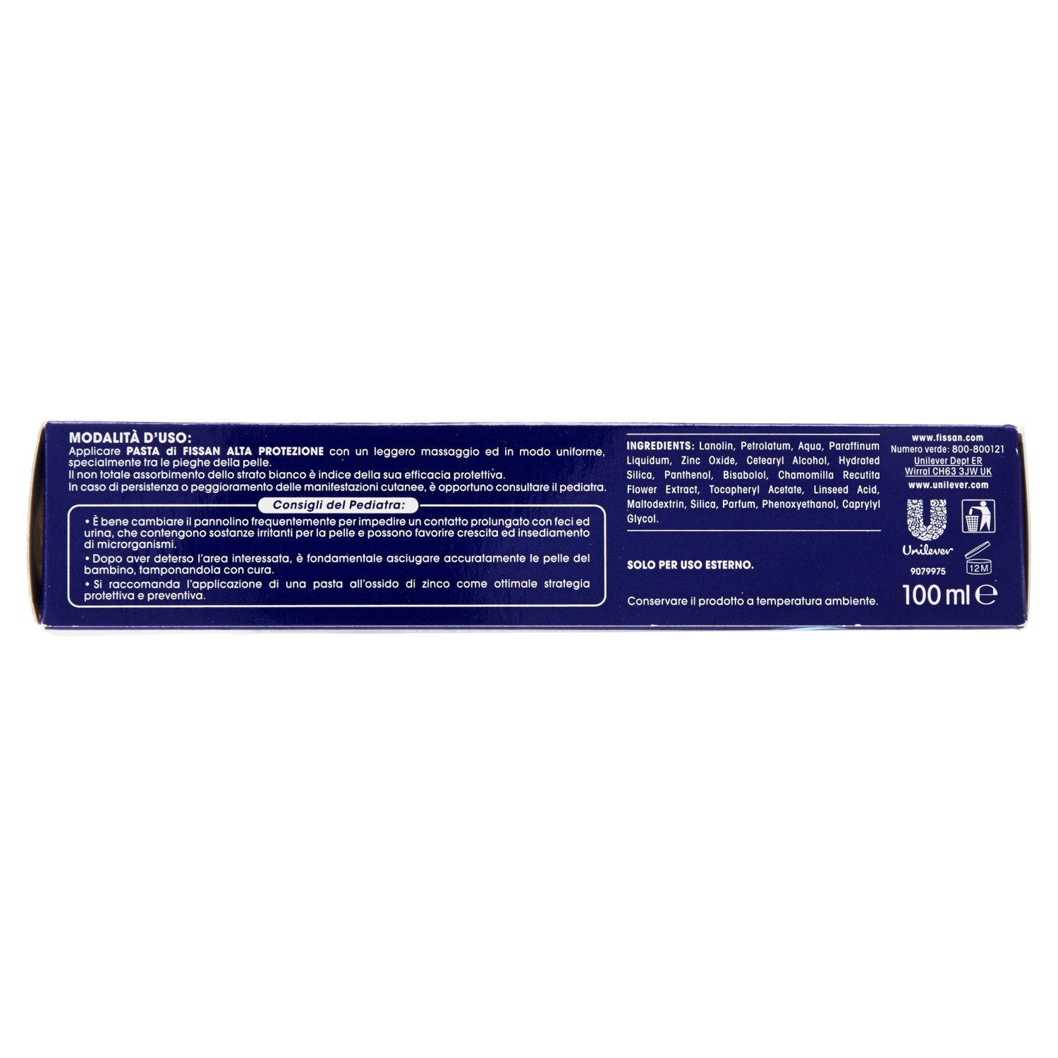 FISSAN Baby Paste Hoher Schutz, 12er Pack