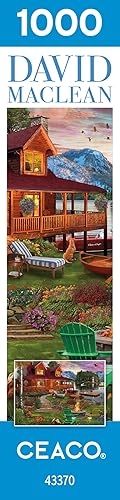 Miniatura 8 de Ceaco - David MacLean - Cottage Retreat - Rompecabezas de 1000 piezas