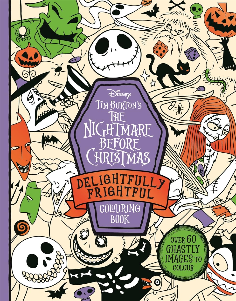 Disney - Nightmare Before Christmas Colouring Book - 21.8 x 27.8 cm