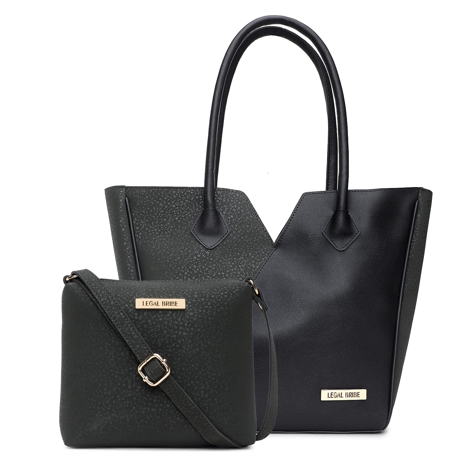 LEGAL BRIBE V Design Tote Bag Combo of 2 (Green) (B0BPSMQX5V) Amazon Price History, Amazon Price Tracker