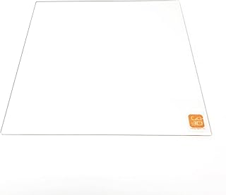 GO-3D PRINT 235mm x 235mm Borosilicate Glass Plate for Creality Ender 3, Pro 3, Ender 5 3D Printer