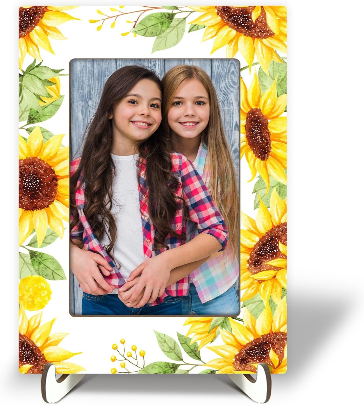 putopiz You are My Sunshine Wood Photo Frame Sunflower