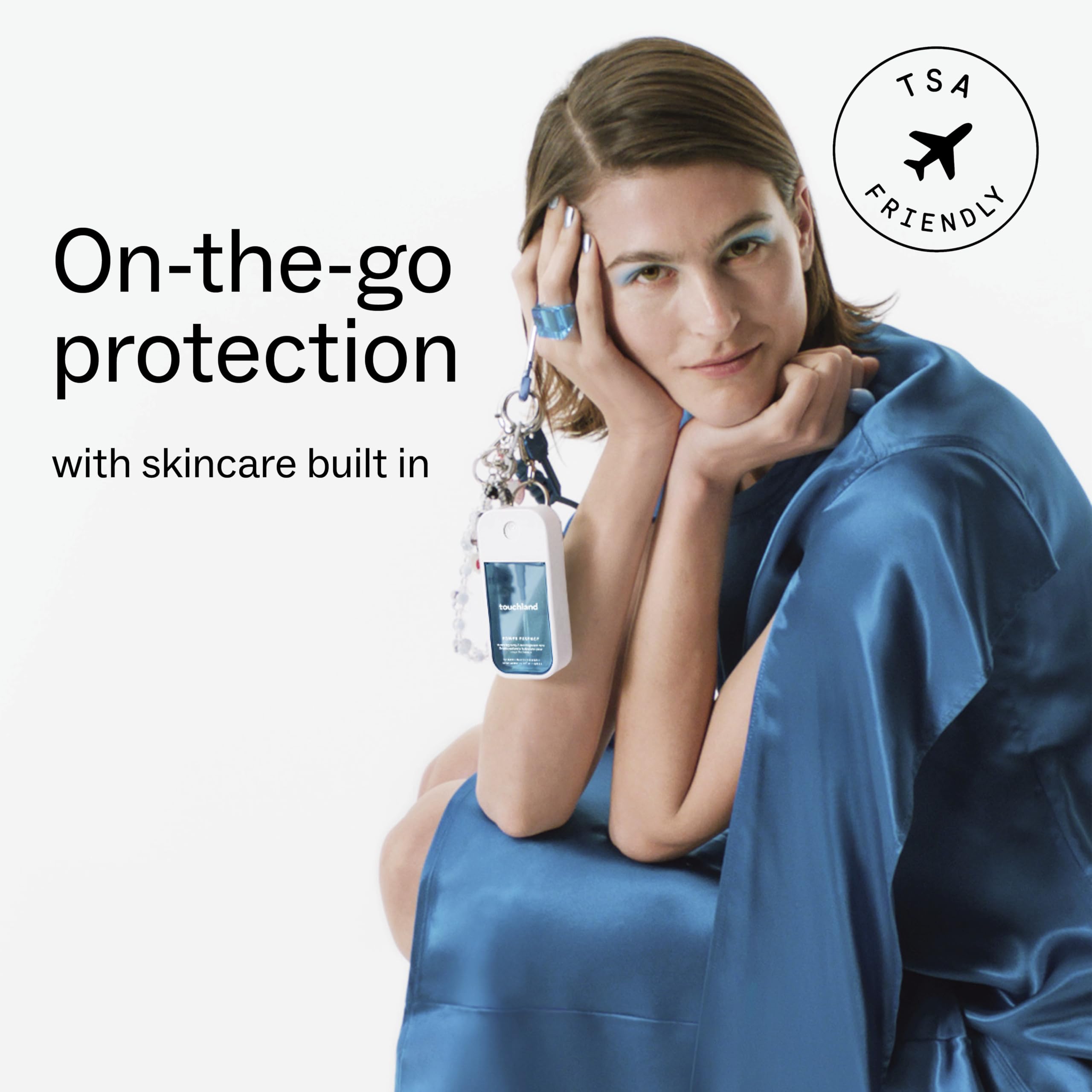 Touchland Hydrating Hand Sanitizer Spray Trio Set Wild Watermelon Peach Berry