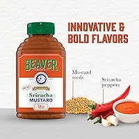 Vista 33 de Beaver Mostaza Dijon Tradicionalmente caliente, botella exprimible de 12.5 onzas