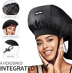Bonnet Hair Dryer, Ideal Hair Diffuser for Curly Hair, Your Ultimate Solution - Spacious Capacity Blow Dryer Cap for Rapid Styling of Curls