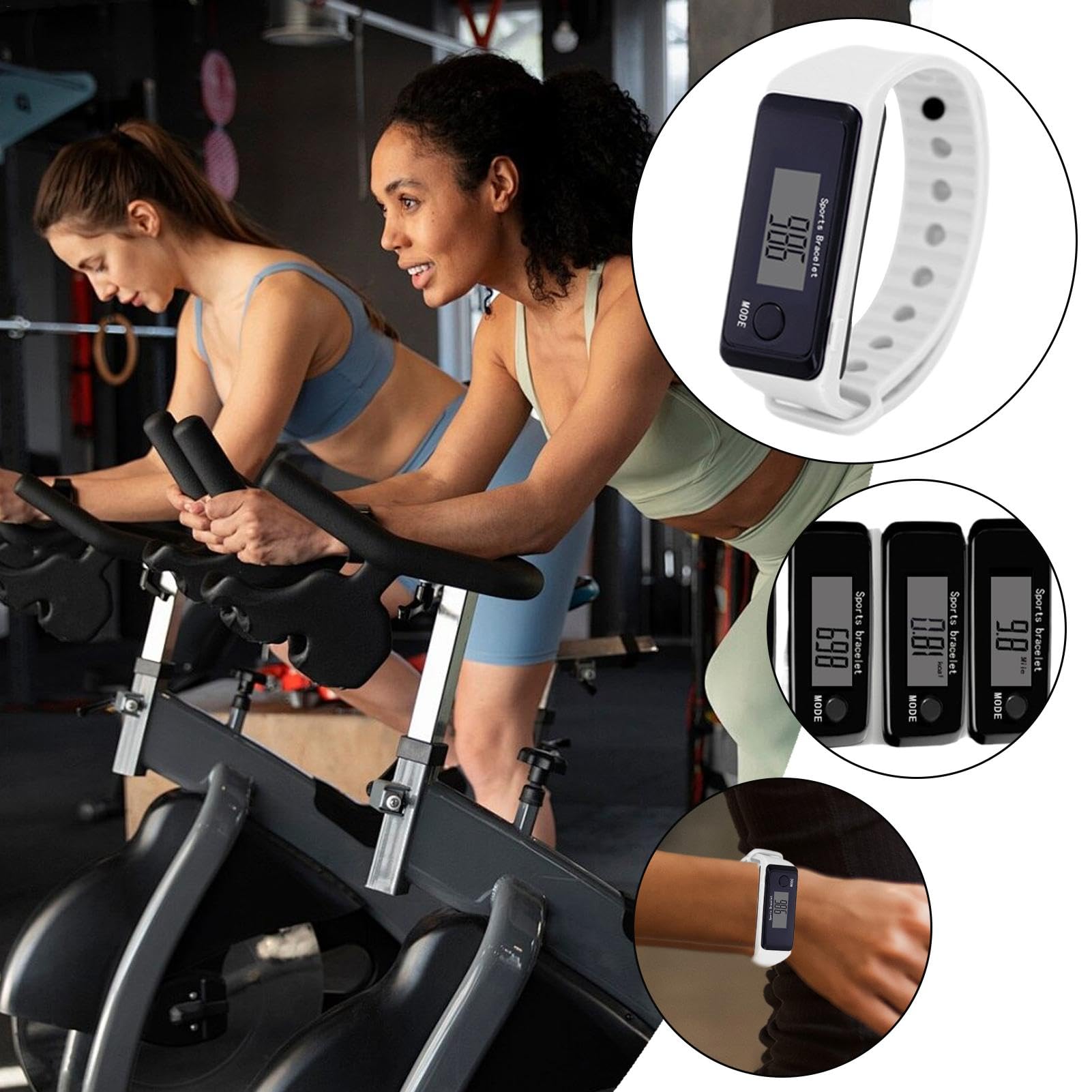 Step Counter Watch - Walking Pedometer Watch | Tracker with Sleep Monitor | Activity Tracker with Step and Calories Counter | Portable Exercise Tracker | Waterproof Distance Tracker for Running