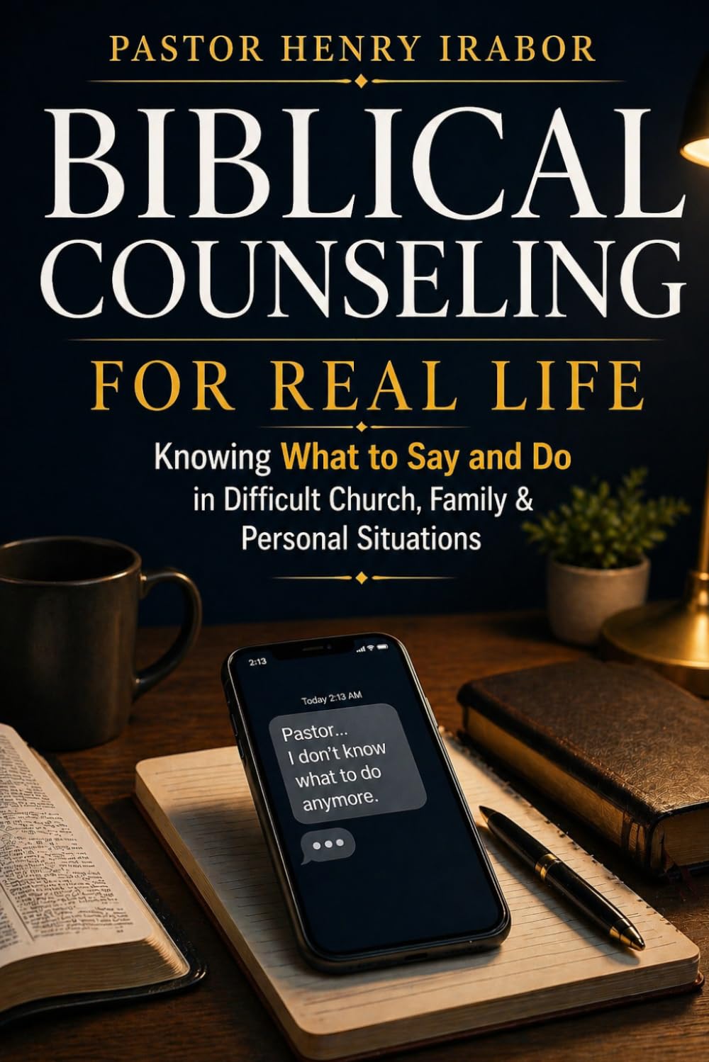 Biblical Counseling for Real Life: Knowing What to Say and Do in Difficult Church, Family & Personal Situations