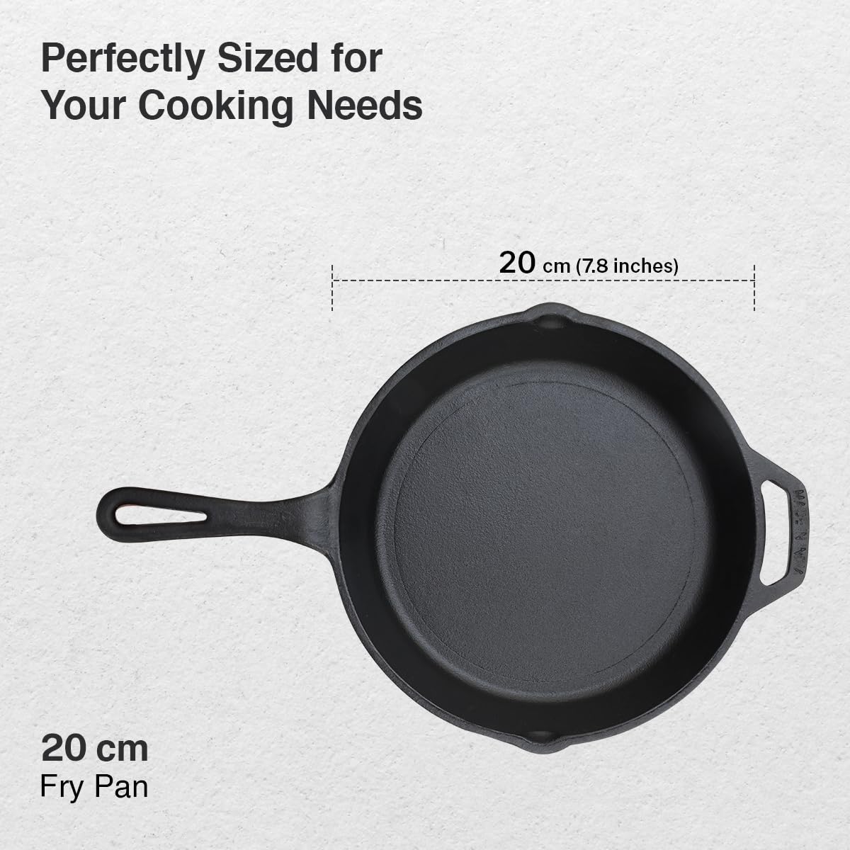Prestige Cast Iron Fry Pan - Black -3