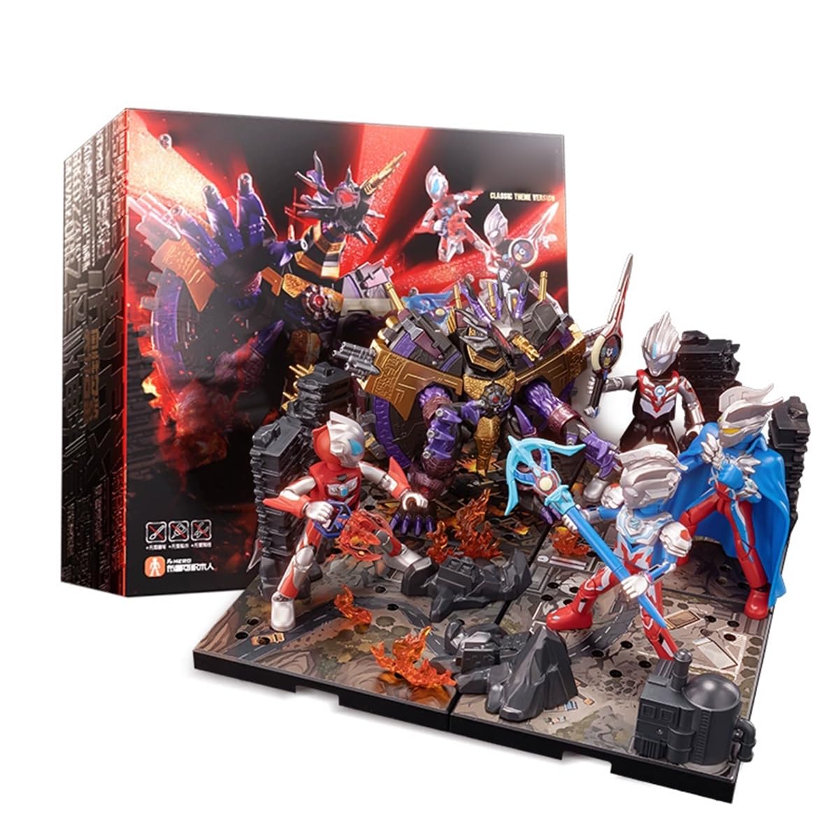 HiPlay Ultraman Classic Theme Edition: Fierce Battle - Ultimate Judger Assembly Model Kits