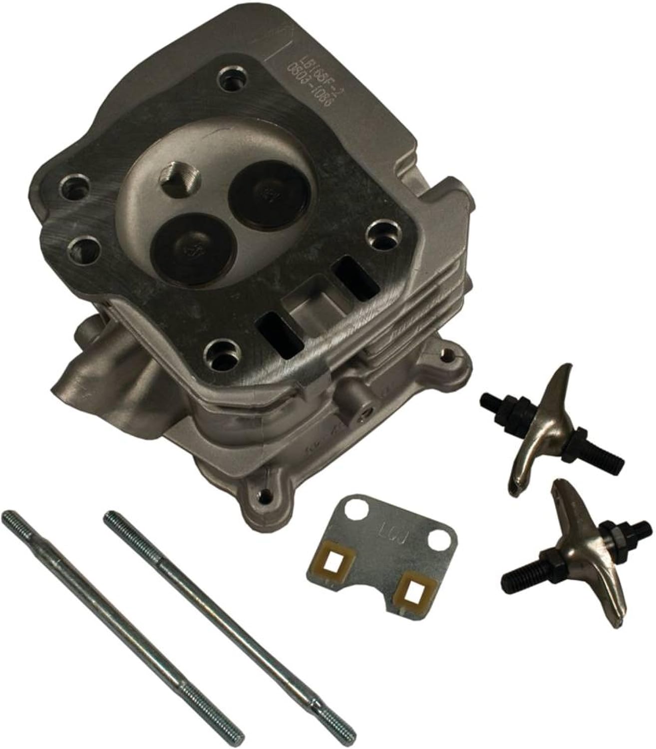 Rareelectrical Oem Grade Cylinder Head Assembly Compatible With Honda Gx200 196Cc 6.5Hp Eb3000 Em3000 Eu3000 Generator Fr750 Tiller Hs724 Snowblower 4-Stroke Ohv Engine Replaces 12210-Zl0-405 196Cc