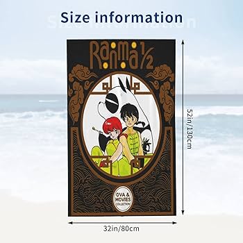 らんま1/2タペストリー暖簾アニメキャラクター タオル 温泉テーマ らんま1/2タペストリー暖簾アニメキャラクター タオル 温泉