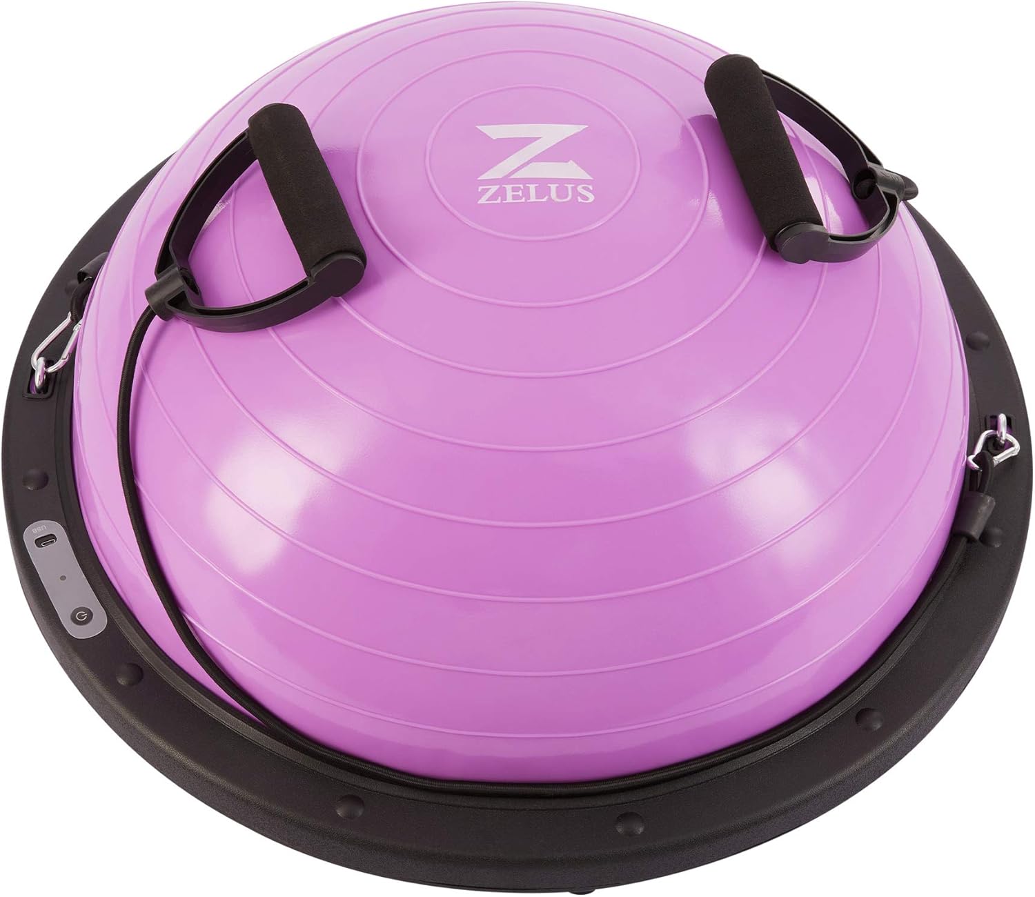 ZELUS 23in Self Inflating Balance Ball 660lb Half