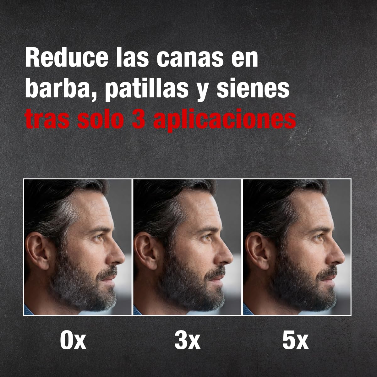 Alpecin Grey Attack Barba y Patillas Colour Booster 50 ml – Reduce gradualmente las canas con resultado natural sin efecto tinte para hombres