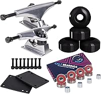 Vista 4 de Camiones Cal 7 de 4.803 in con ruedas, cojinetes y herrajes