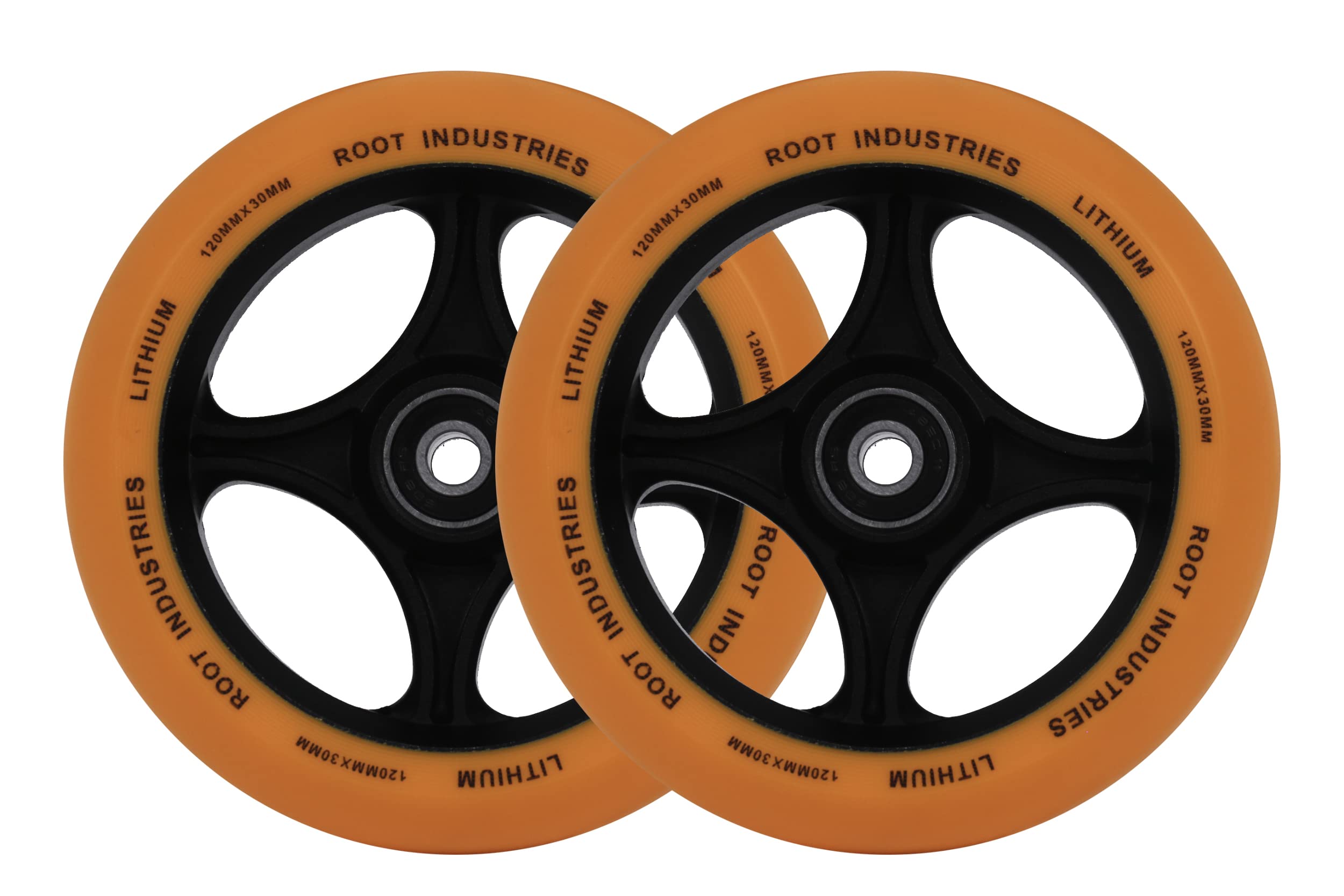 Root Industries - 120mm Lithium Wheels (30mm) Orange