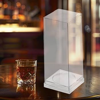 Amazon｜Qialexicon 酒類ボトル展示ケース収納ボックスモデル