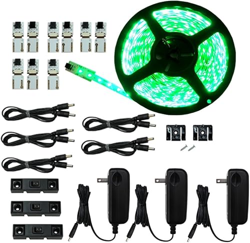 Vista 19 de Inspired LED - Tira de luz - Kit de corte y conexión - Azul superbrillante - 39.5 pies/12M - Tira de iluminación LED - LED regulable