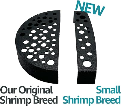 CTWPets Slim Shrimp Breeding Cave & Hide, Aquarium Tunnel, White