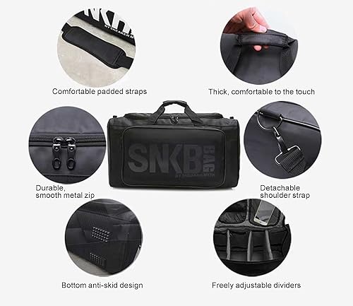 Miniatura 3 de Bolsa de viaje para hombre, bolsa de zapatos para viajes, bolsa de tenis, baloncesto, deportes al aire libre, bolsa de gimnasio, bolsa de zapatos de