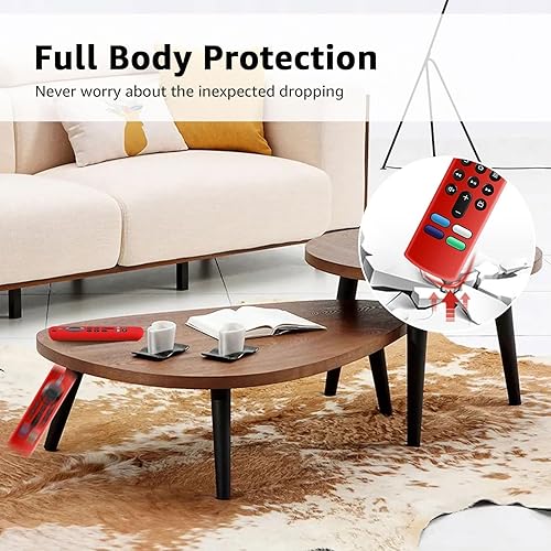 Miniatura 6 de Paquete de 3 fundas para control remoto Fire Stick, funda de silicona para Fire TV Stick 4KAlexa Voice Remote 3 generación, funda protectora de