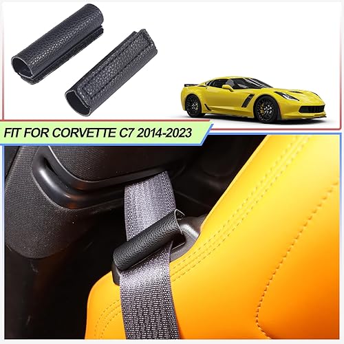 Miniatura 4 de Clips de sujeción para cinturón de seguridad para Chevrolet Corvette C7 C8 2014-2024, accesorios para guía de cinturón de seguridad, clips de