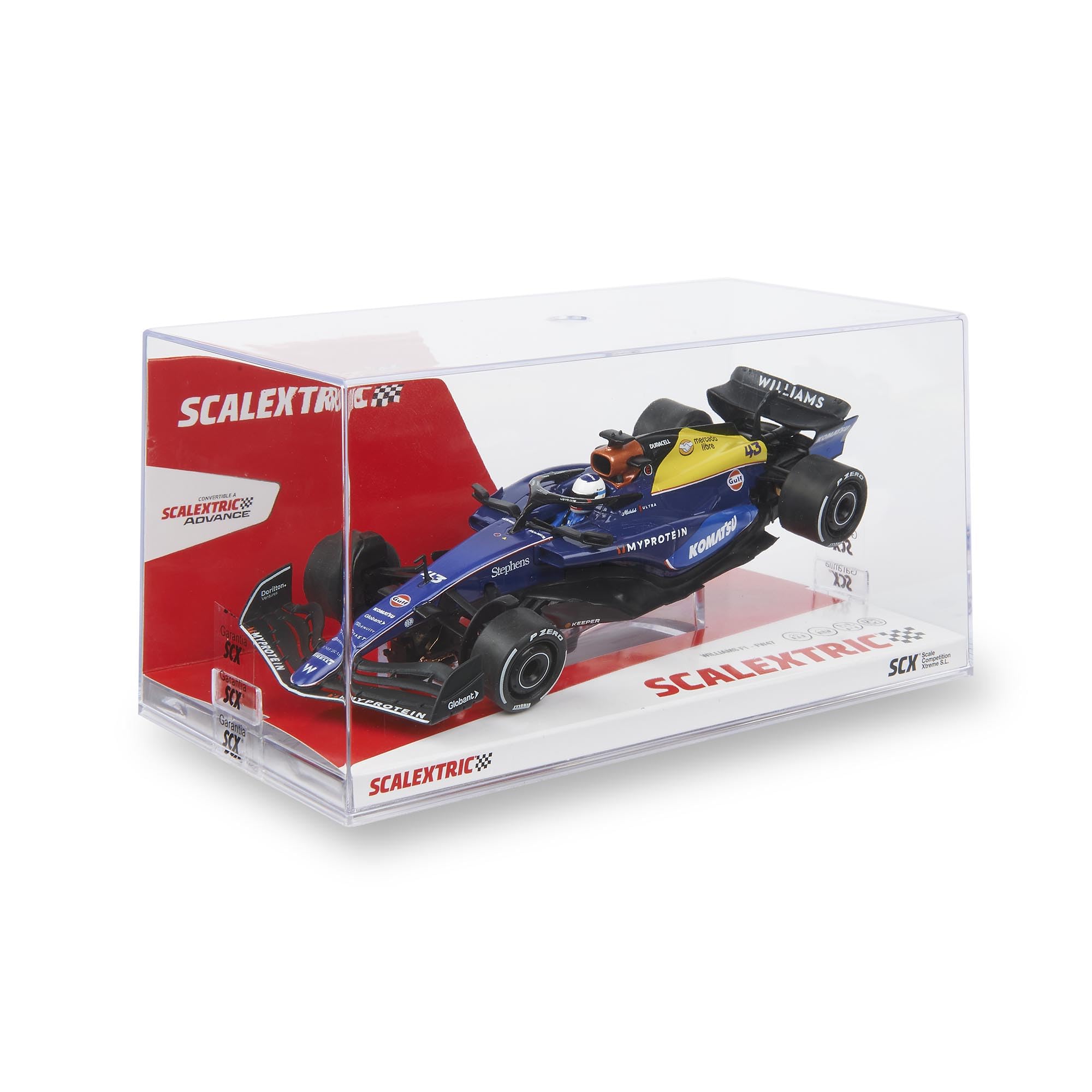 SCALEXTRIC - Veicolo da corsa originale - Slot Car - Scala 1:32 (F1 Williams - Colapinto '24)