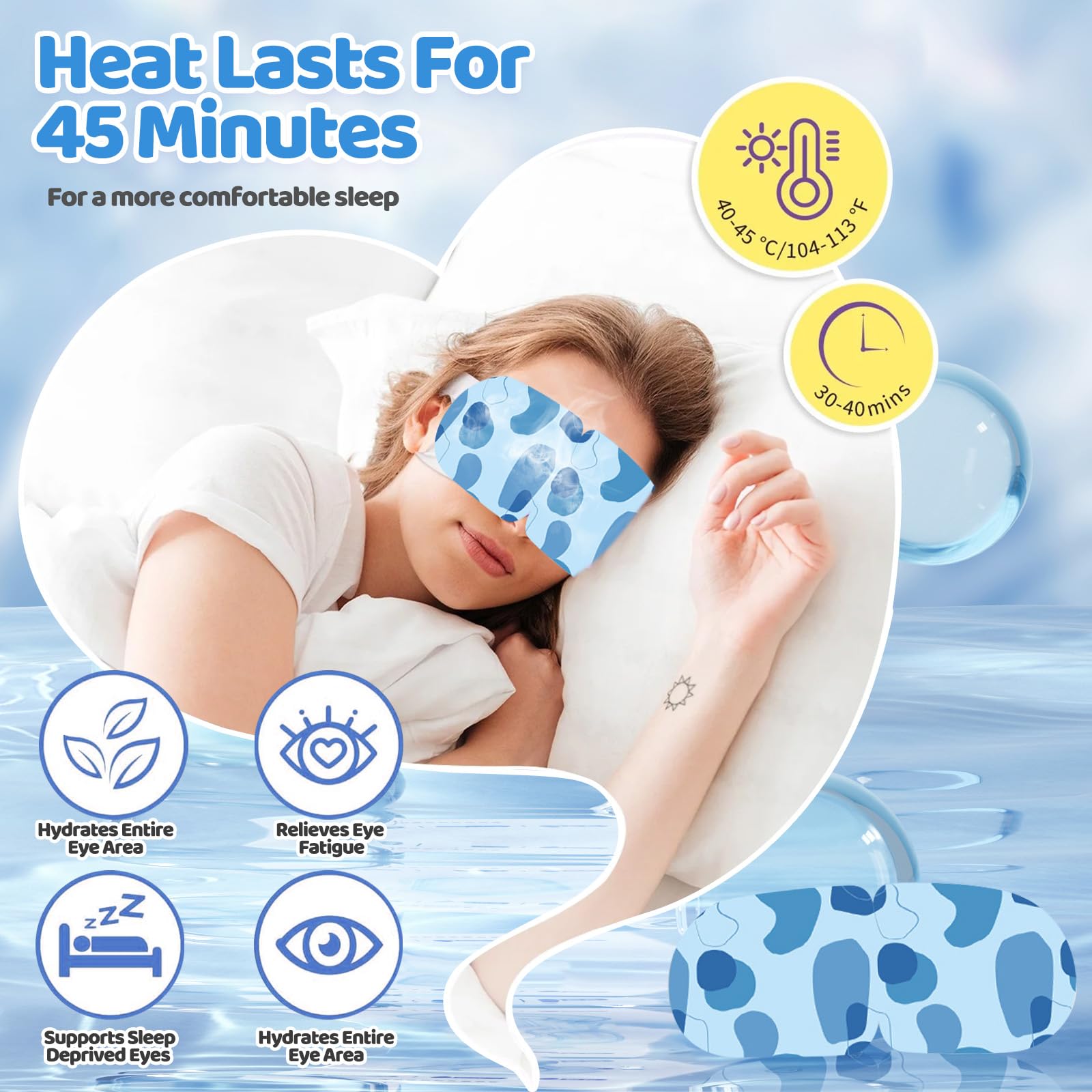 22 Packs Self Heated Eye Mask - Image 3
