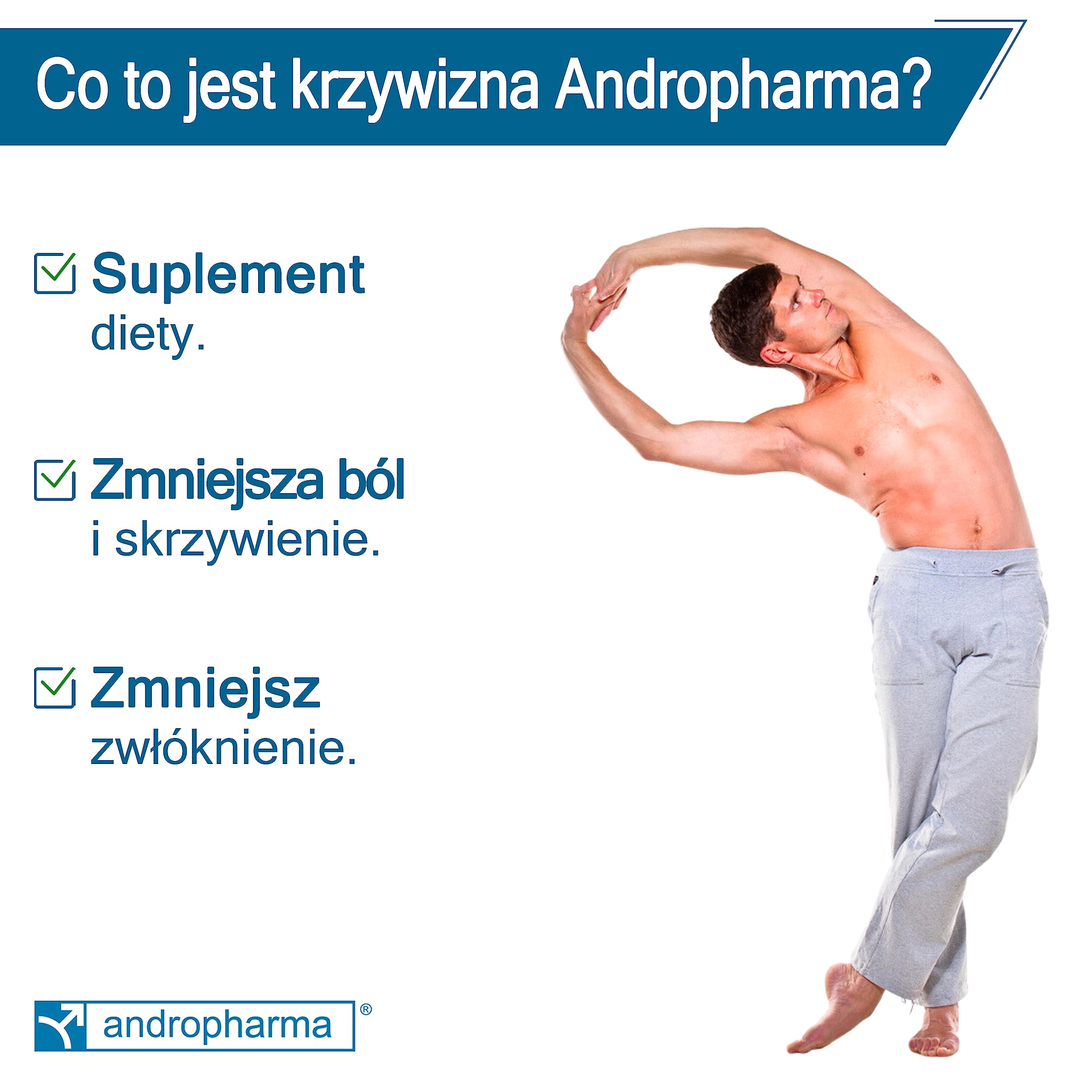 Curvature od Andromedical | Suplement w tabletkach do korekcji krzywizny i Peyronie u mężczyzn | 4 miesiące leczenia
