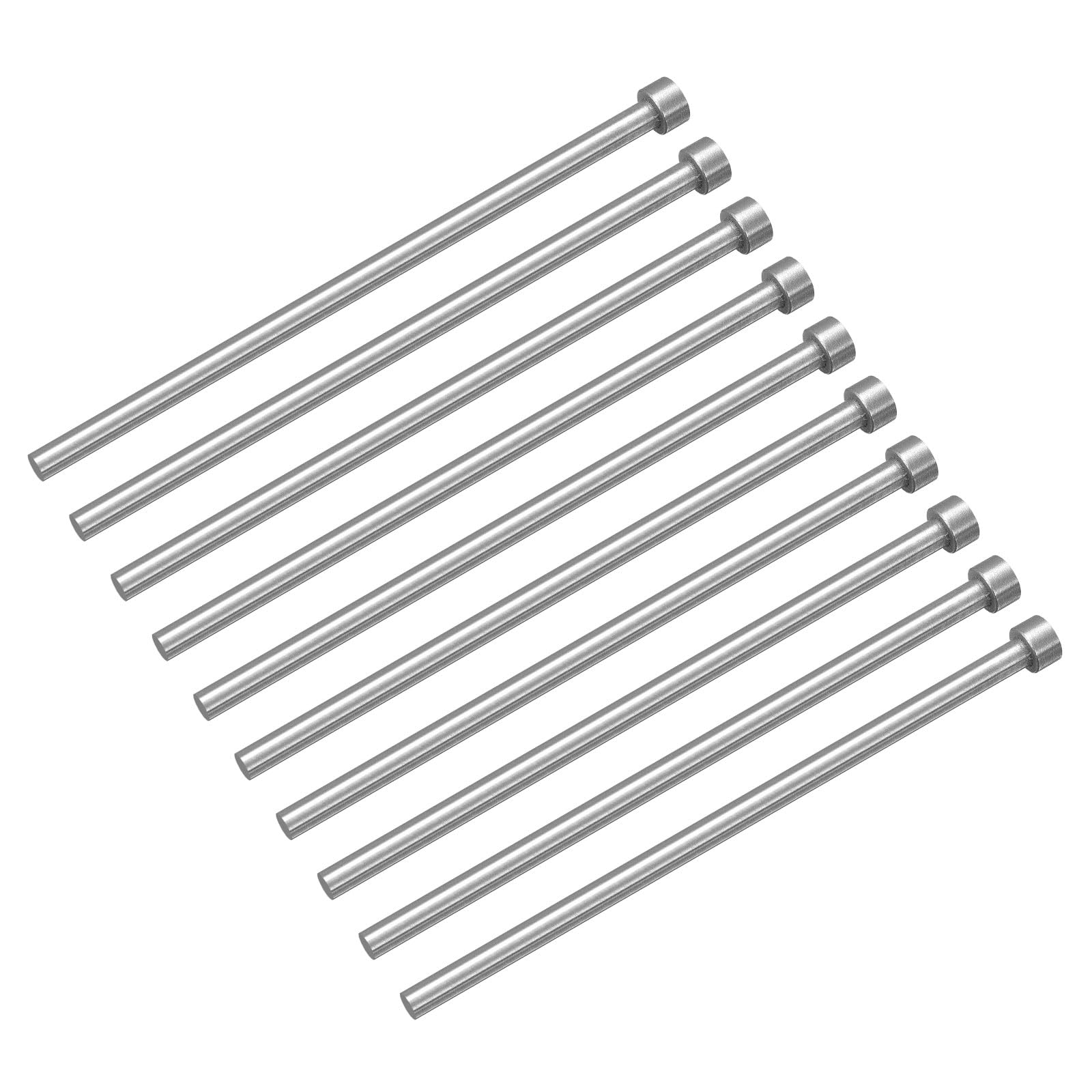 Goupilles d'éjection de rechange pour réparer les moules industriels - SKD61 6mm x 150mm