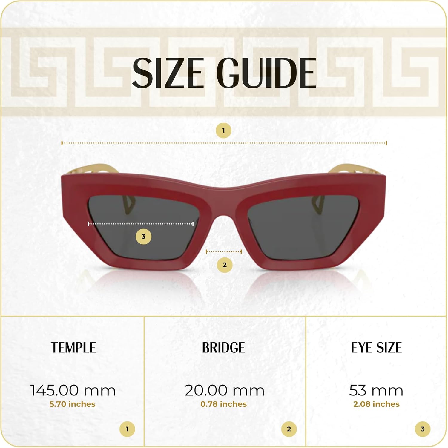Versace VE4432U Cateye Sunglasses for Women +BUNDLE with ACCESSORY EYEWEAR KIT - Image 4