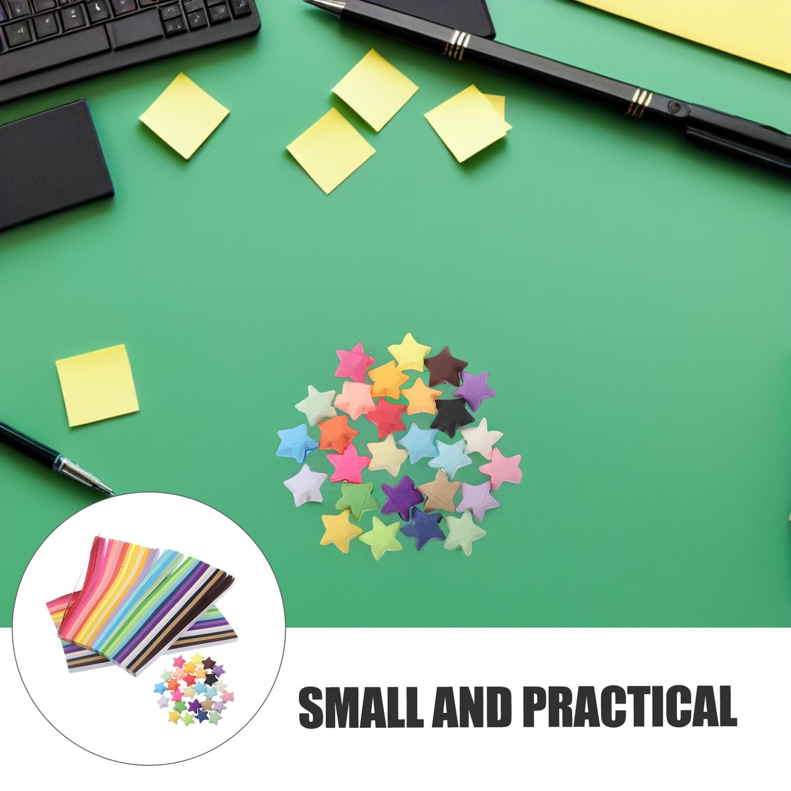 Tiras De Papel Para Plegar Estrellas De Origami 27 Colores, 4050 Tiras Diy Para Manualidades, Niños y Adultos, Arte Creativo Para Proyectos Escolares y Fiestas