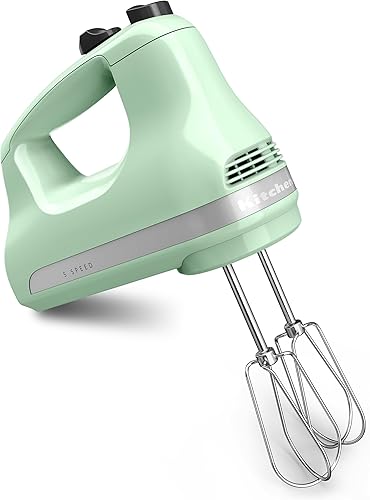 KitchenAid KHM512 - Batidora de mano de 5 velocidades Ultra Power, color pistacho