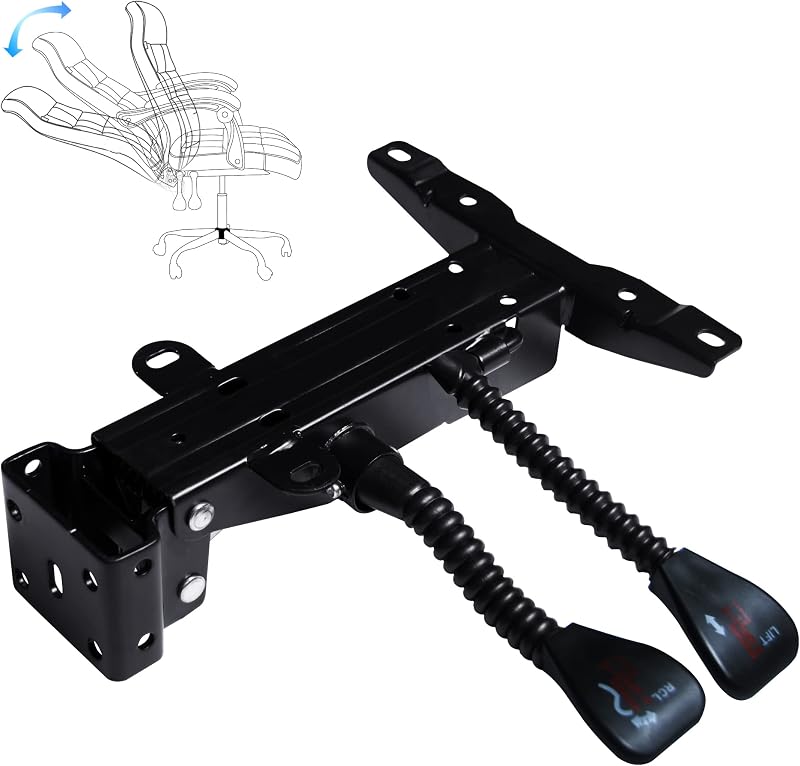 Office Chair Tilt Control Mechanism Gaming Chair Replacement Parts | Heavy Duty with Adjustment Backrest Tilt Replacement Office Chair Swivel Tilt Control Seat Mechanism Gas Type