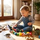 Coolz Kids Chu-Chu Sound Musical Shoes Star-14 for Baby Boys and Girls Age 9 Months- 2.5 Years (Navy Blue, UK Footwear Size System, Toddler, Age Range, Medium, 15 Months, 18 Months) gallery image