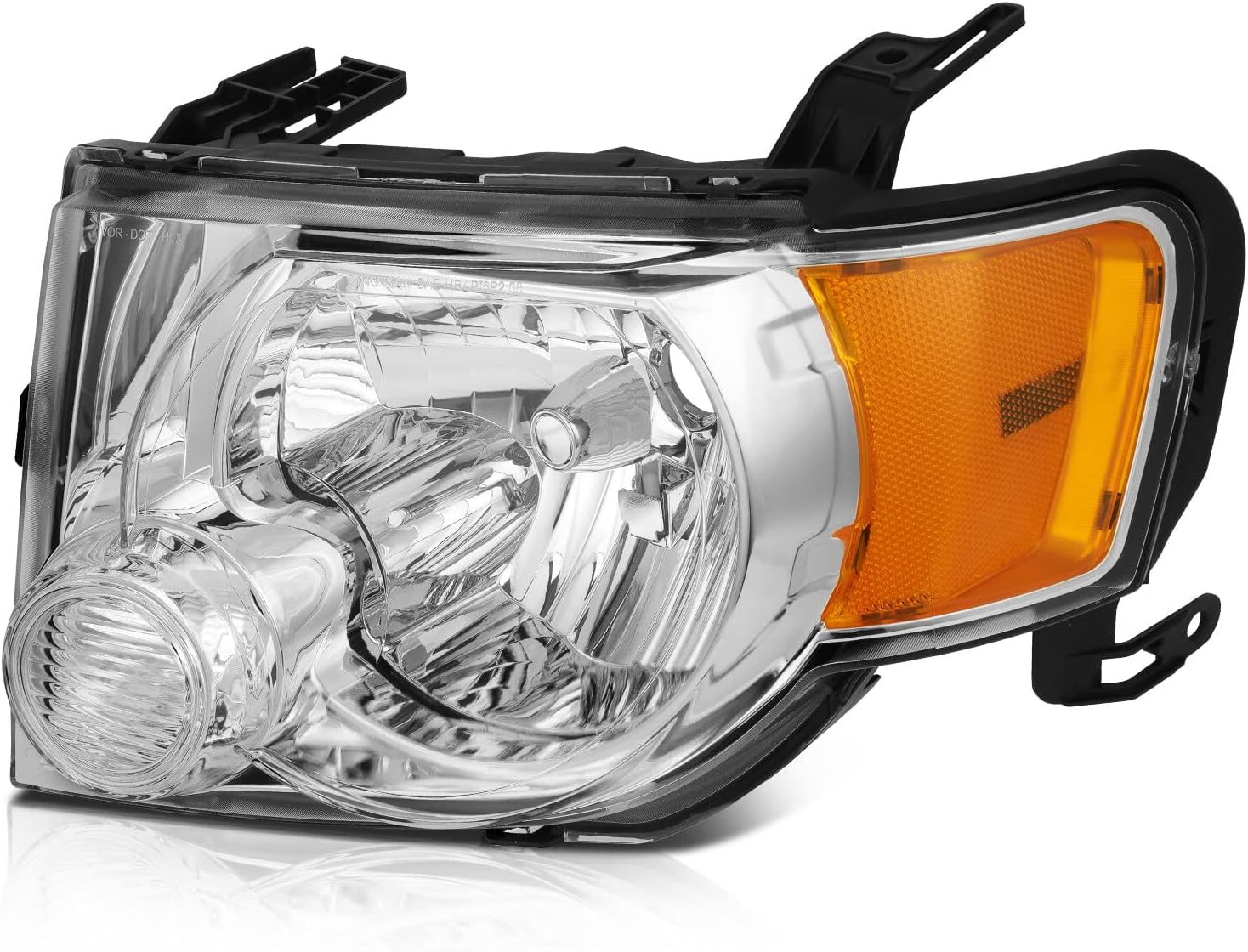 Headlight Assembly Compatible with for ford for Escape 2008-2012 Bulbs Not Included 8L8Z13008B 9L8Z13008A