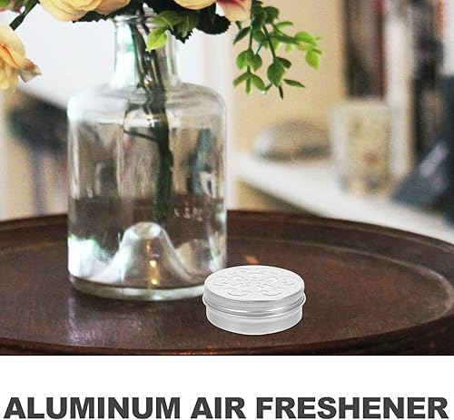 Miniatura 4 de ARTIBETTER Latas de trabajo con aroma a perro, 10 frascos de lata de aluminio recargables de 2.1 fl oz, latas redondas de metal rellenables,