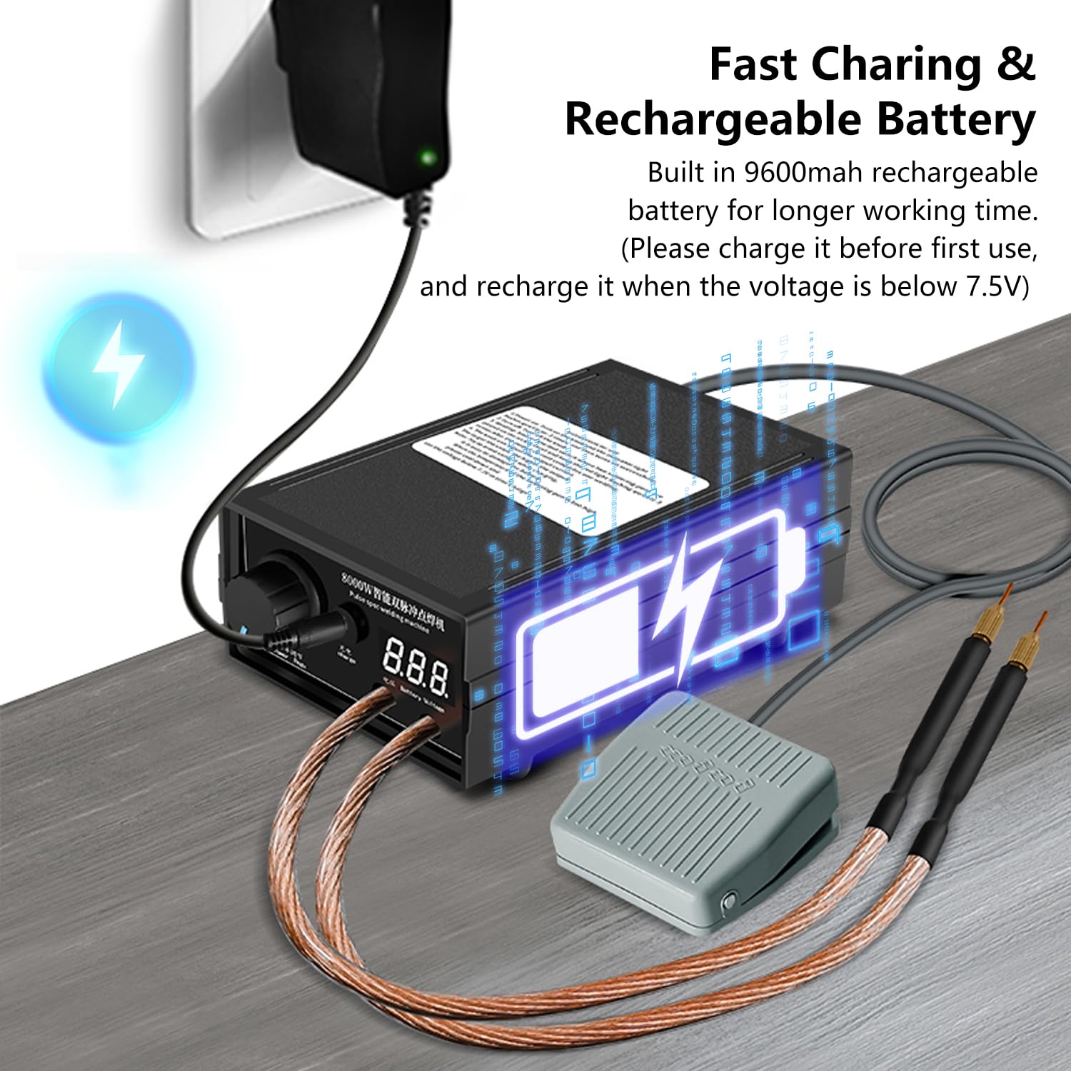Spot Welder For 18650 Batteries 8000W Spot Welder For Battery - View #10