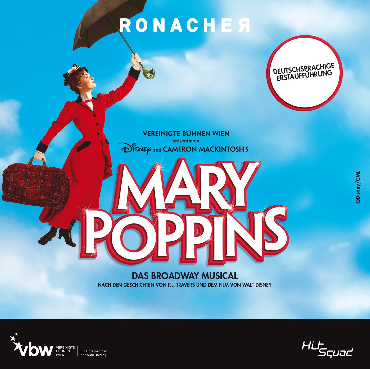 Mary Poppins - Das Broadway Musical - Deutschsprachige Erstaufführung
