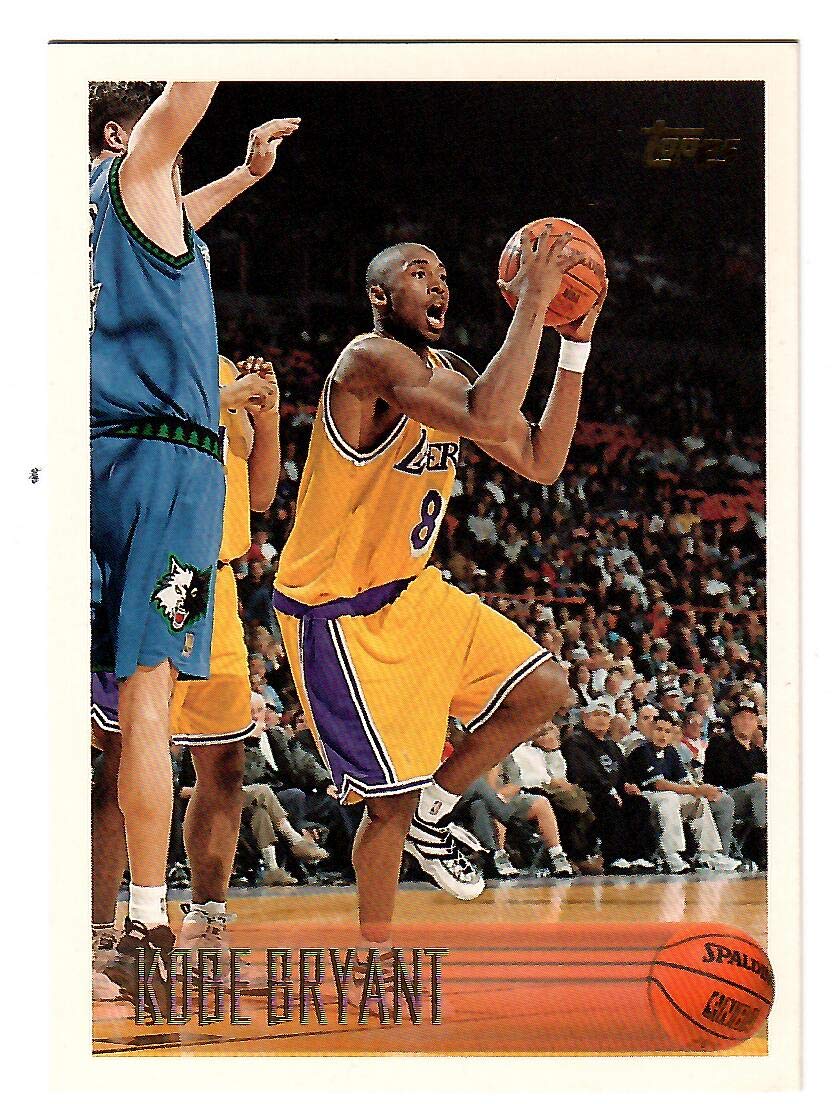 Amazon.com: 1996-97 Topps Basketball Kobe Bryant Rookie Card # 138