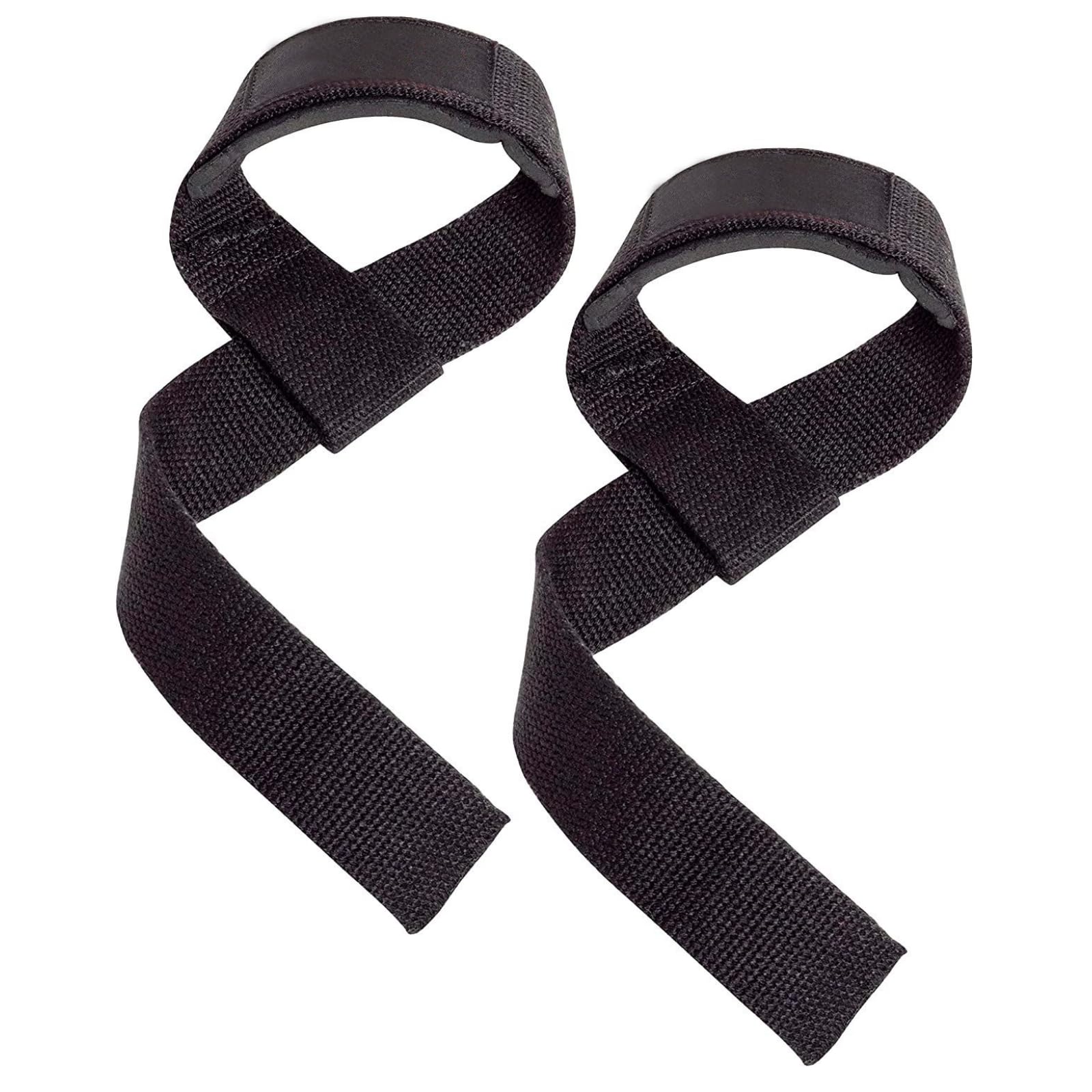 JDLYEVERWeightlifting Assistance Belts 2 Pieces, Sports Weightlifting Booster Belt Fitness Deadlift Anti-Slip Grip Belt Pull-Up Barbell Anti-Slip Wrist Strap, Improved Grip Strength