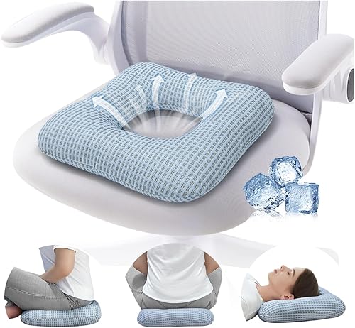 AOSSA Cojines para úlceras de cama para posicionamiento de glúteos, cojín de presión para úlceras, alivio de presión médica, almohada para dormir