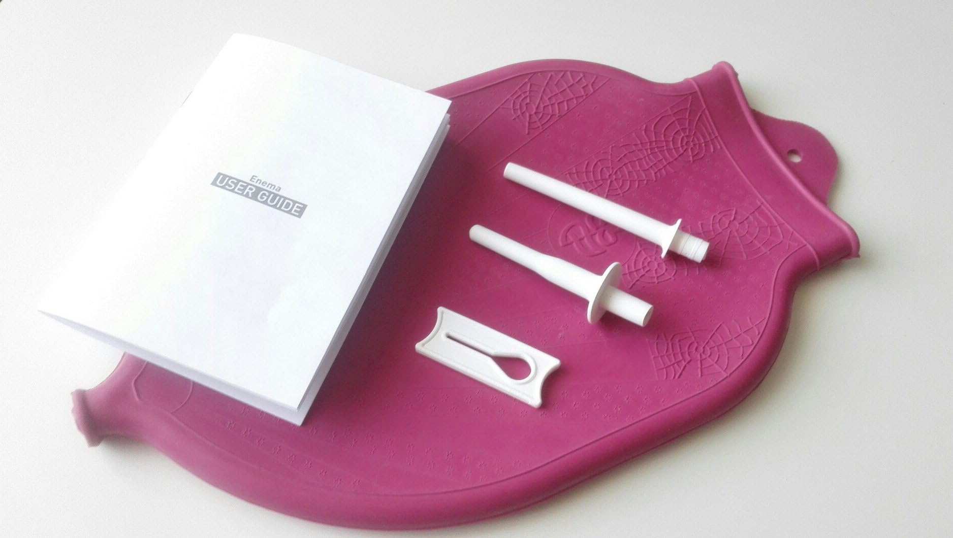 FeelYourLife Enema Kit – High Quality Douche Bulb Made from Medical Grade PVC – Ideal for Colon and Vaginal Irrigation – Comes with Flexible Enema Hose and 2 Tips