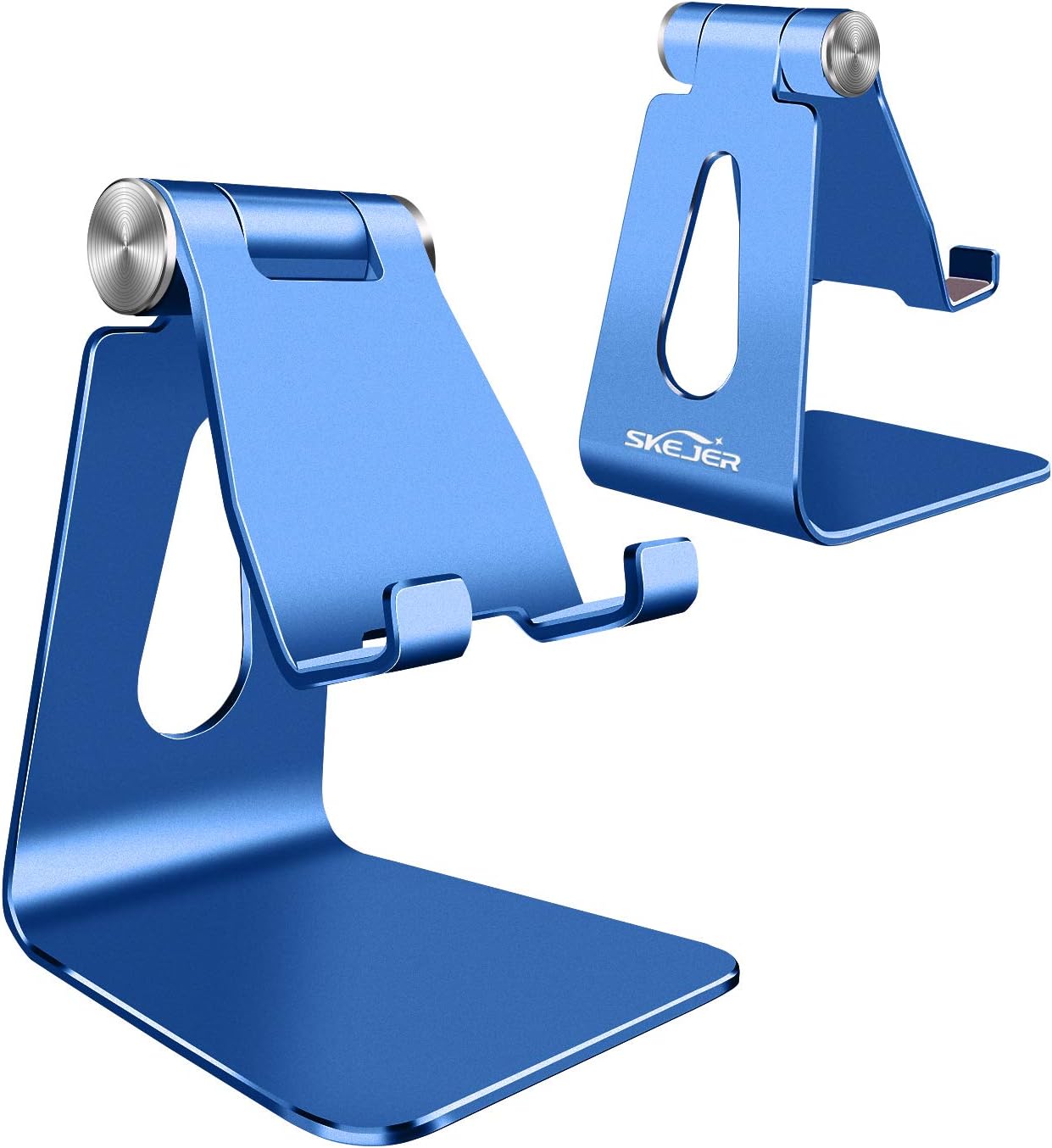 Adjustable Cell Phone Stand, Phone Holder,Tablet Stand Dock,Aluminum Desktop Compatible with iPhone 12 iPad,Samsung Galaxy,Google All Smart Phone/Tablets Under 10 in-Royal Blue Adjustable Cell Phone Stand, Phone Holder,Tablet Stand Dock,Aluminum Desktop Compatible with iPhone 12 iPad,Samsung Galaxy,Google All Smart Phone/Tablets Under 10 in-Royal Blue
