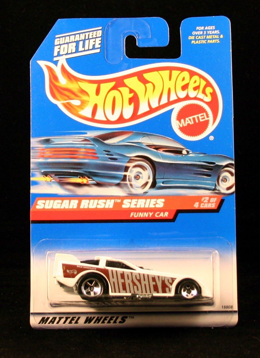 FUNNY CAR SUGAR RUSH SERIES 2 of 4 HOT WHEELS 1998 Basic Car Series Collector 742