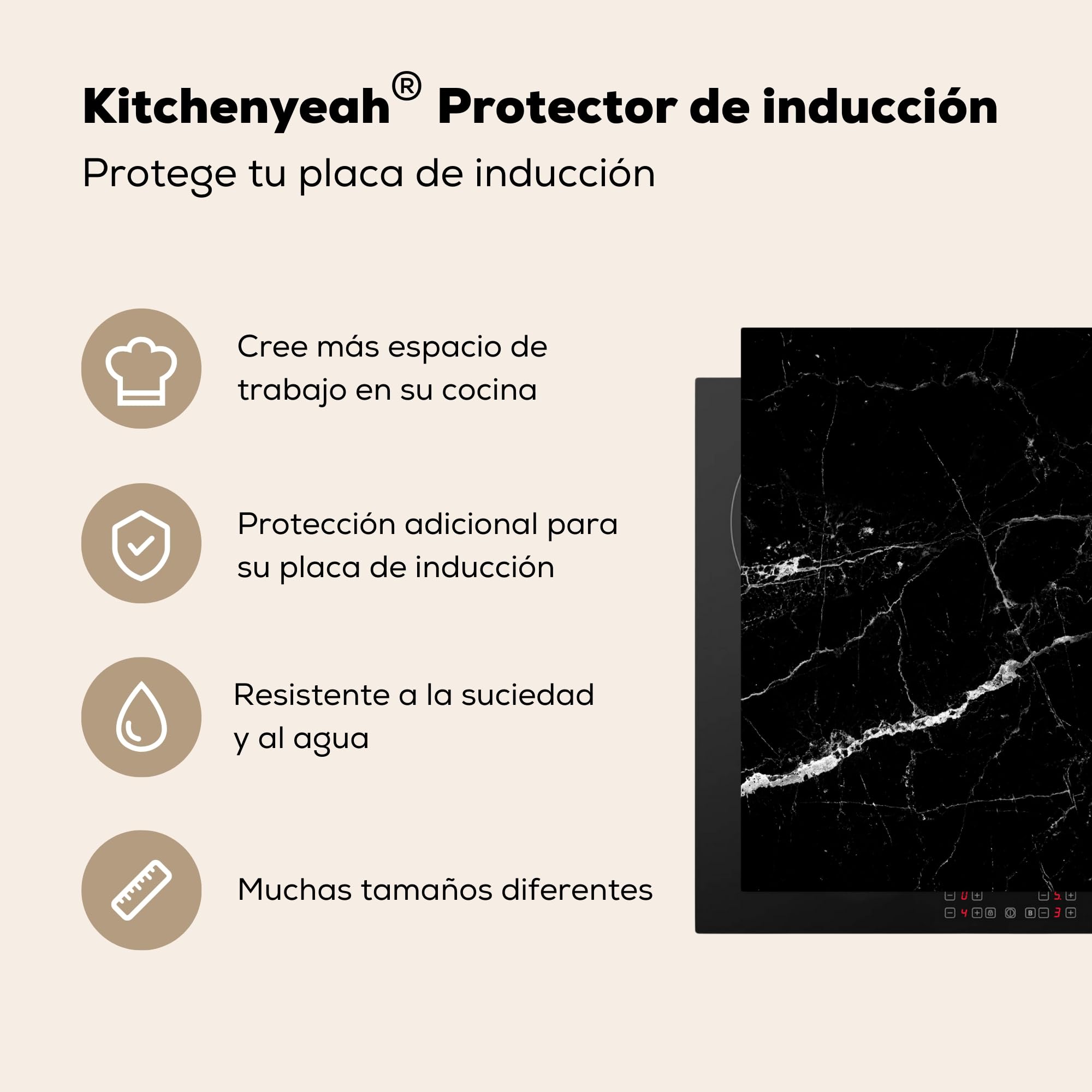KitchenYeah© Cubre Vitrocerámica