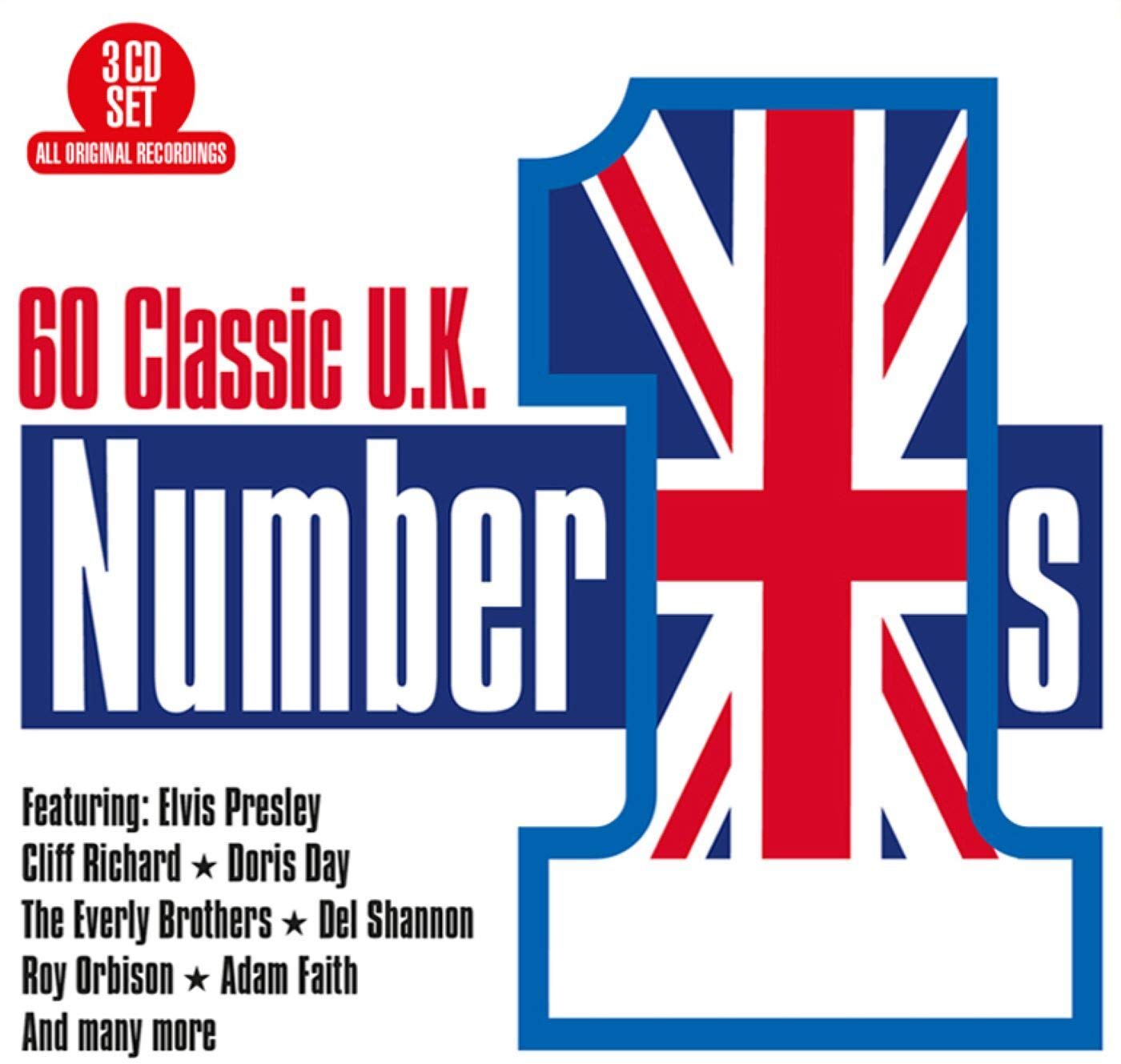 Various Artists - 60 Classic U.K. Number 1s CD Album - Used