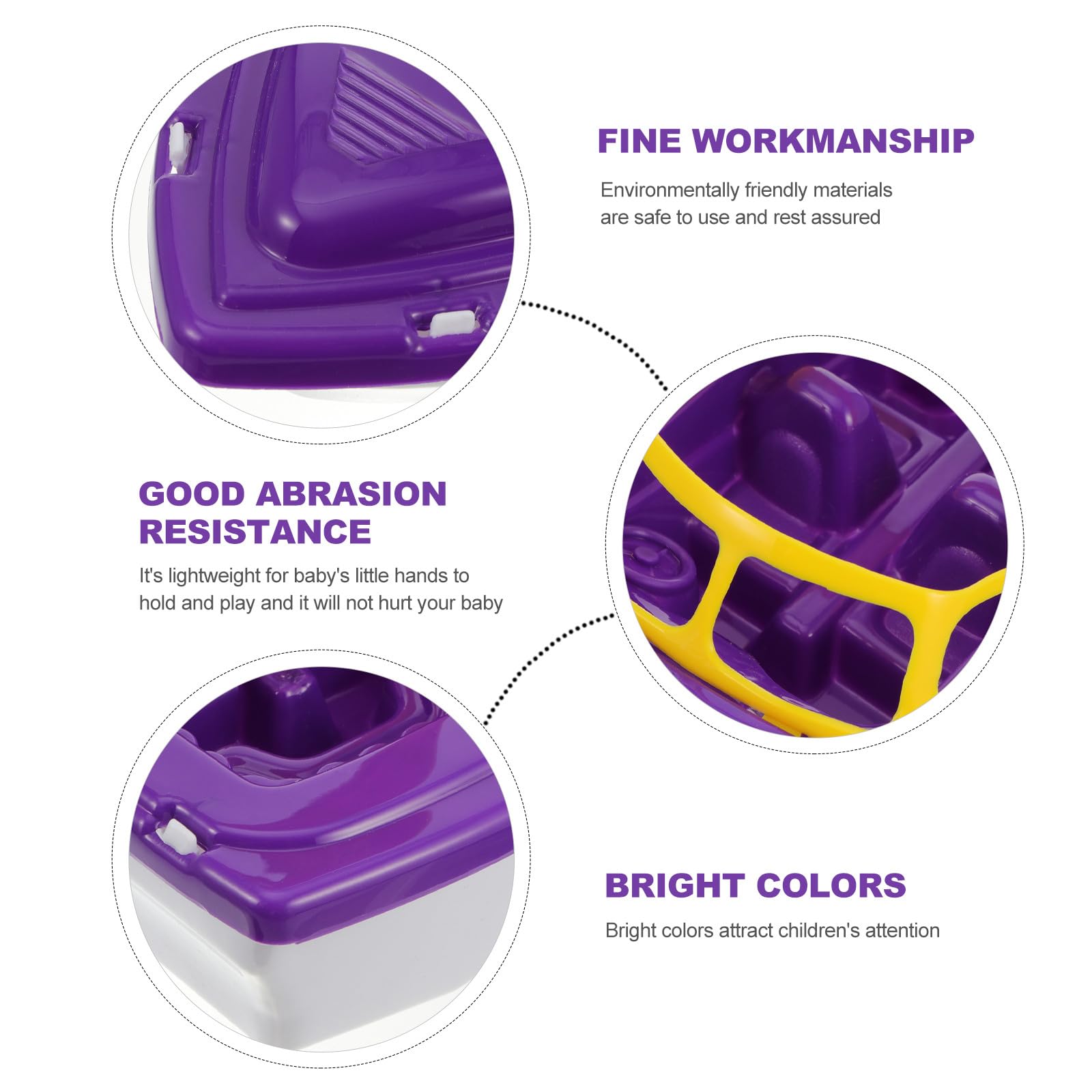 SHINEOFI Kids Bath Boat Floating Speedboat for Toddlers - Purple Sailboat Water Toy - Fun Bathtub and Pool Toys for Baby Bath Time and Water Play — view 5