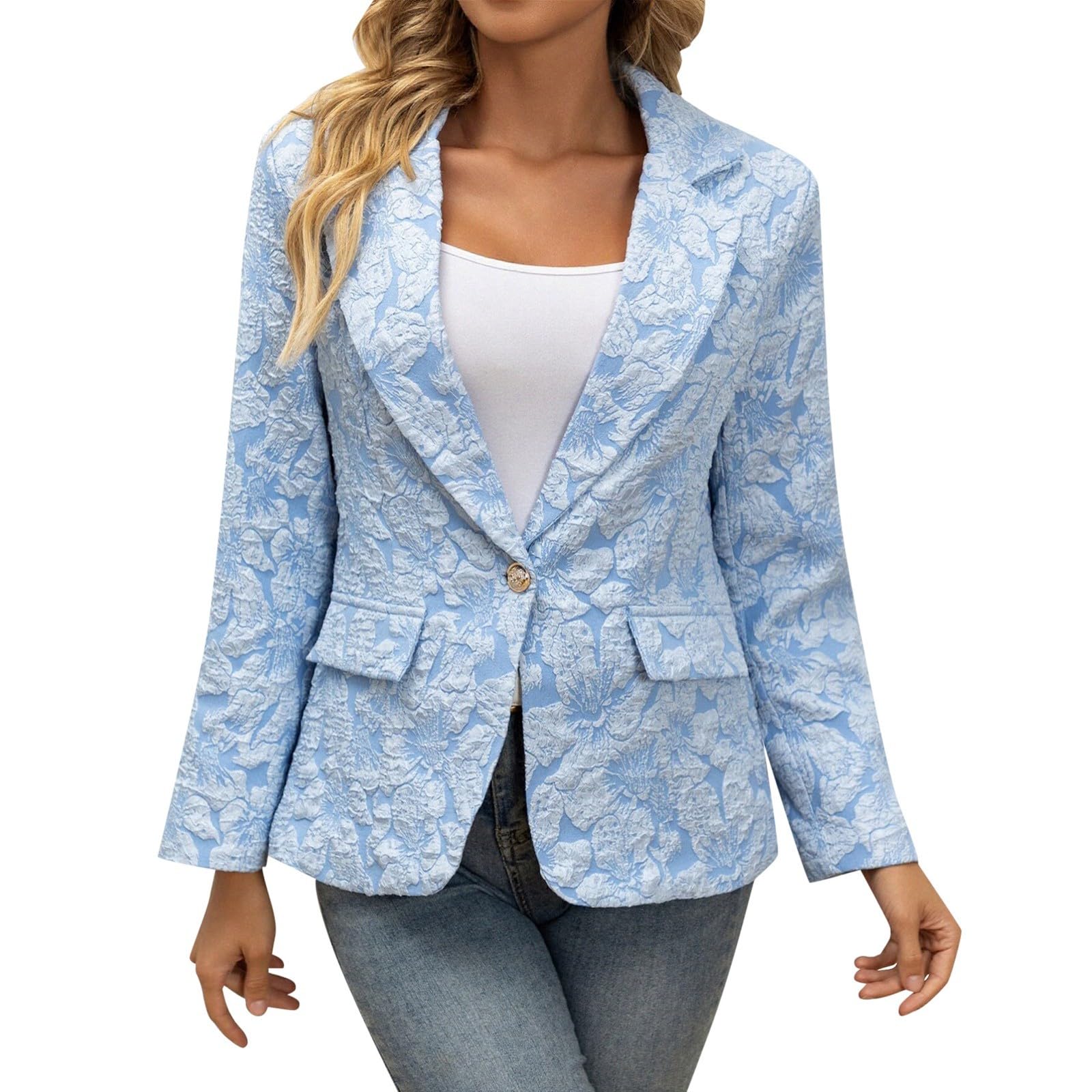 Blazer de travail femme pour une silhouette ajustée moderne - 8